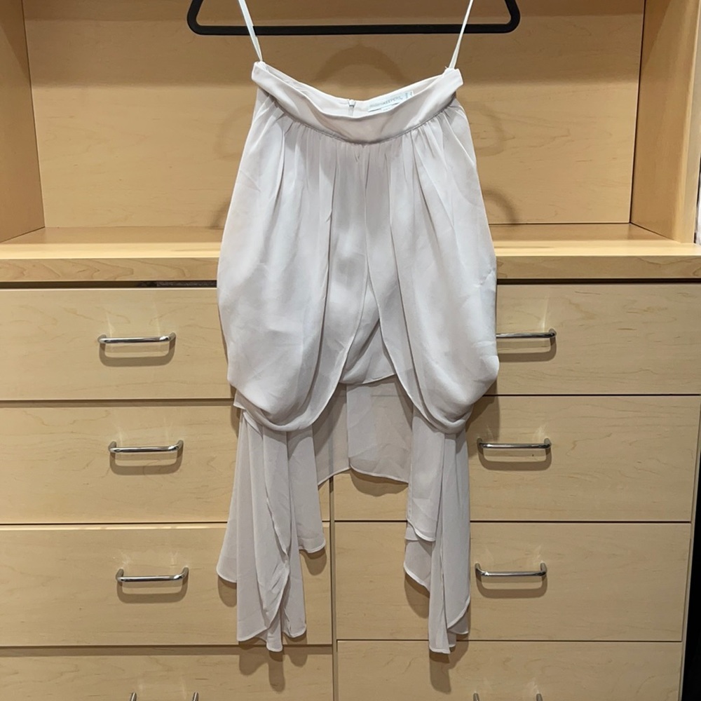 Draped skirt